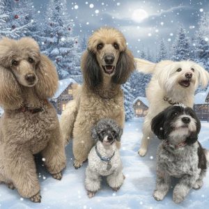 All 5 dogs